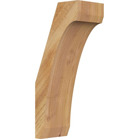 Ekena Millwork 4"W x 6"D x 14"H Legacy Rough Sawn Knee Brace, Western Red Cedar BRC04X06X14LEC00RWR